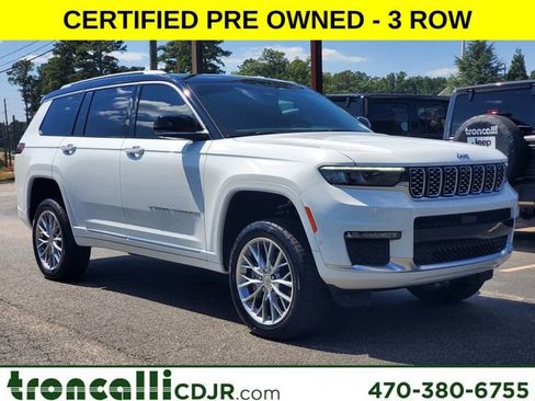 Certified 2023 Jeep Grand Cherokee L Summit w/ Luxury Tech Group V image 1