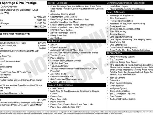 Used 2023 Kia Sportage X-Pro Prestige AWD/4WD image 6