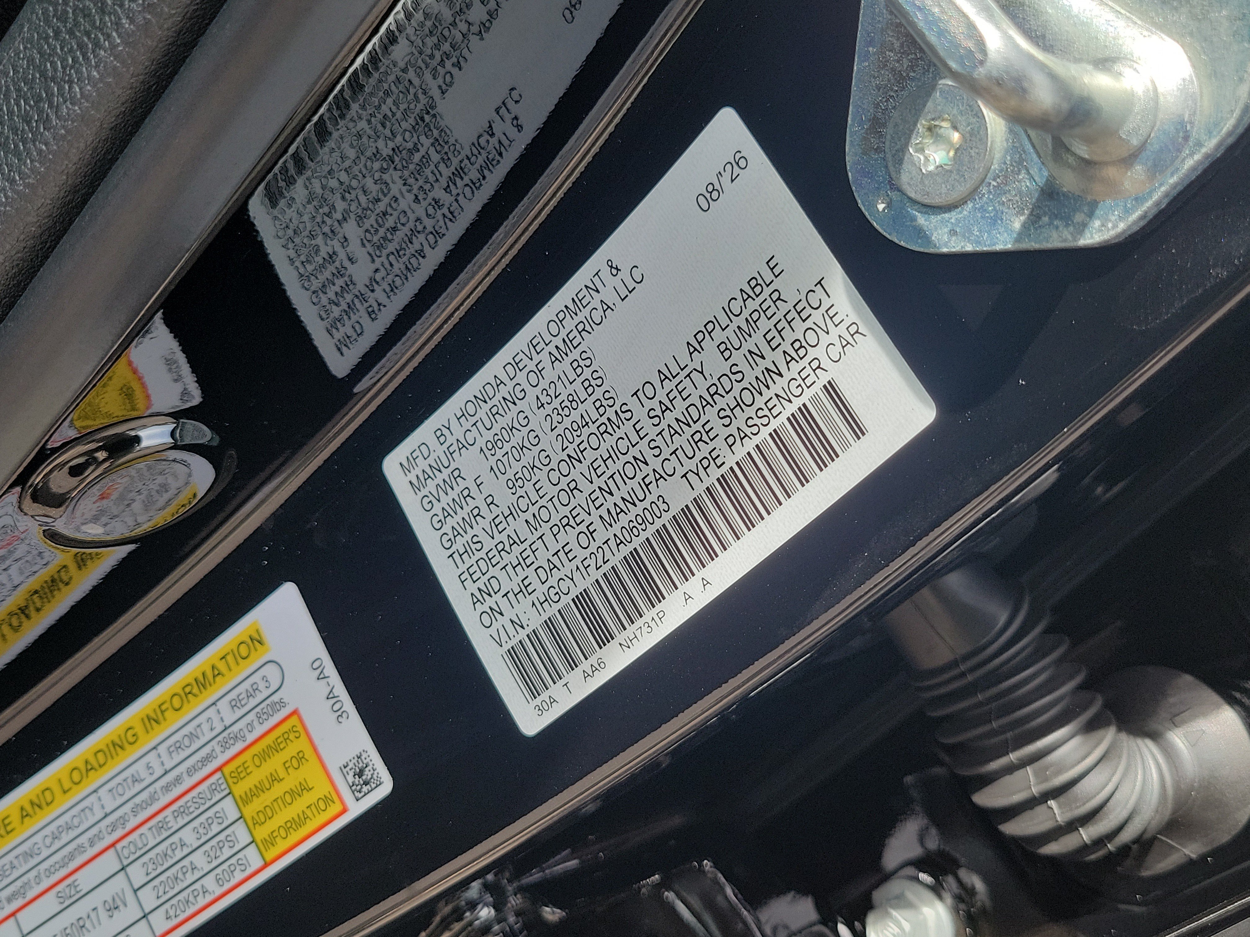 New 2026 Honda Accord LX image 31