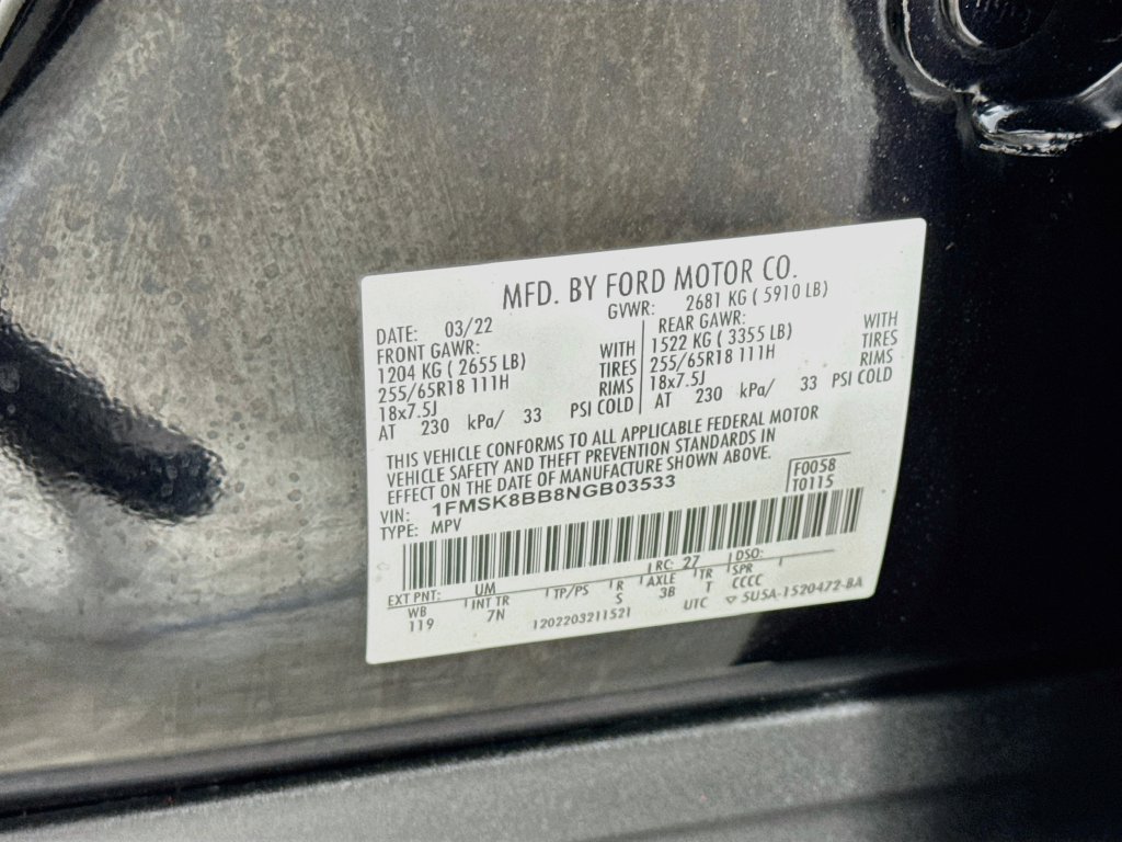 Used 2022 Ford Explorer 4WD image 31