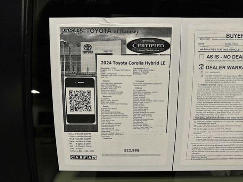Certified 2024 Toyota Corolla LE image 13