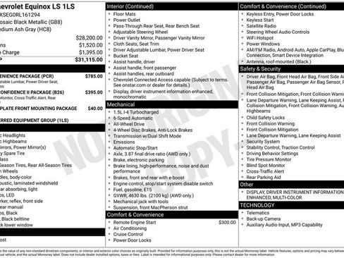 Used 2024 Chevrolet Equinox LS w/ LS Convenience Package AWD/4WD image 8