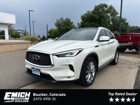 Used 2021 INFINITI QX50 Luxe w/ Cargo Package AWD/4WD image 1