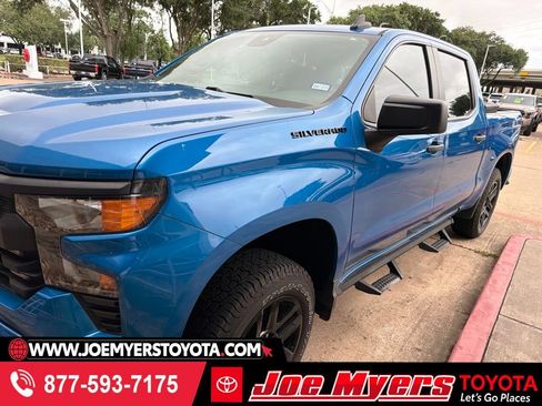 Used 2023 Chevrolet Silverado 1500 Custom w/ LPO, Dark Essentials Package RWD image 1