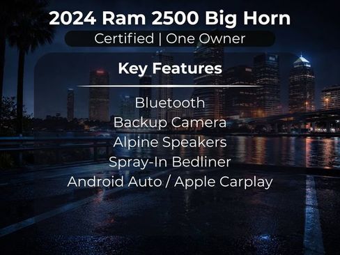 Used 2024 RAM 2500 Big Horn w/ Bed Utility Group AWD/4WD image 14