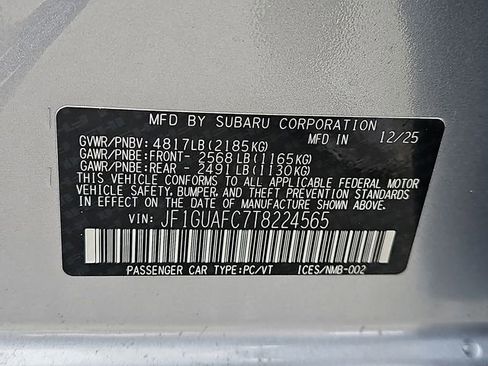 New 2026 Subaru Impreza 2.0i Sport AWD/4WD image 22