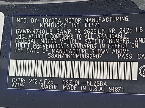 Used 2021 Lexus ES 350 F Sport w/ Special Edition image 33