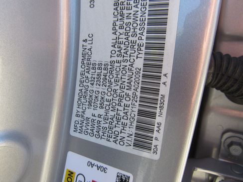 Certified 2023 Honda Accord LX image 26