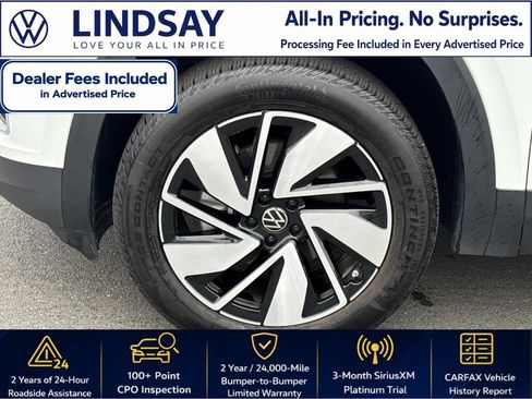 Used 2024 Volkswagen Atlas SE w/ Panoramic Sunroof Package AWD/4WD image 9