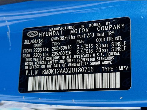 Used 2018 Hyundai Kona SE FWD image 34