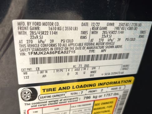 Used 2023 Ford Expedition Max Limited AWD/4WD image 29