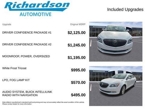 Used 2016 Buick LaCrosse Premium w/ Driver Confidence Package #1 AWD/4WD image 6
