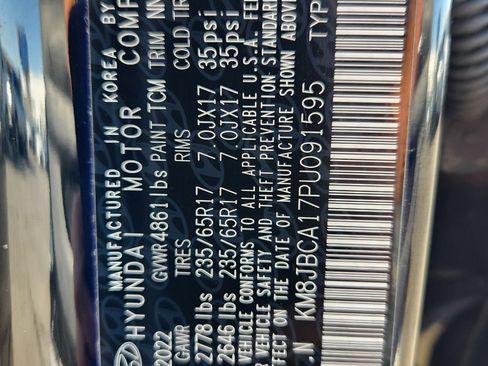 Certified 2023 Hyundai Tucson Blue image 31