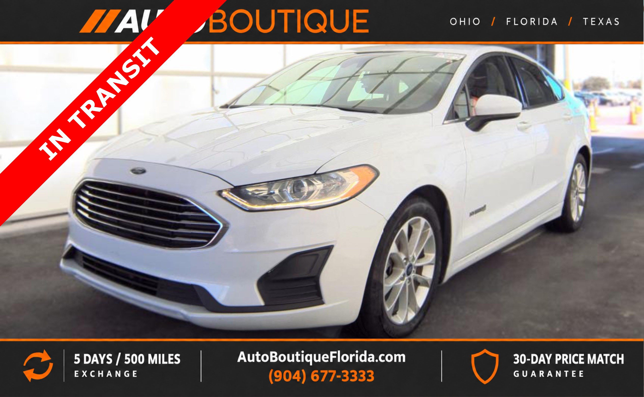Used 2019 Ford Fusion SE FWD image 1