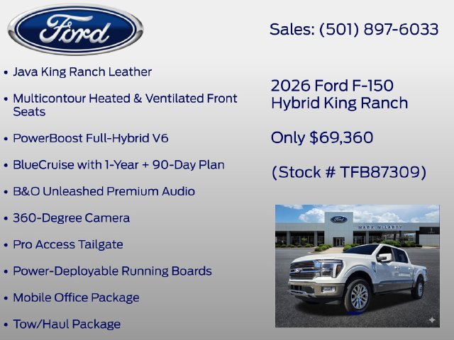 New 2026 Ford F150 King Ranch w/ Equipment Group 601A High AWD/4WD image 6