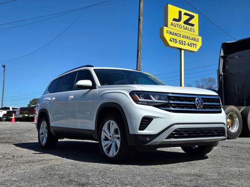 Used 2021 Volkswagen Atlas SE w/ Panoramic Sunroof Package image 1