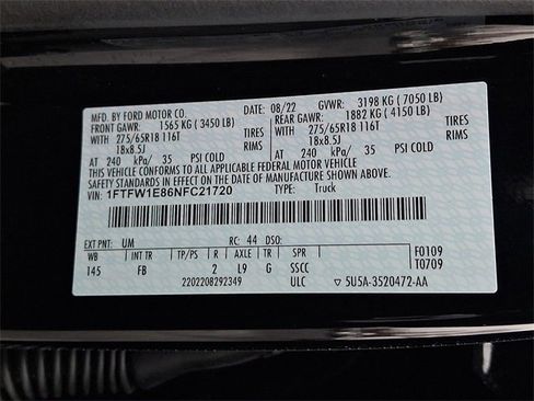 Used 2022 Ford F150 XLT w/ Equipment Group 302A High image 27