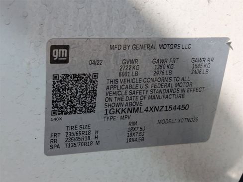 Used 2022 GMC Acadia SLT w/ Technology Package image 11