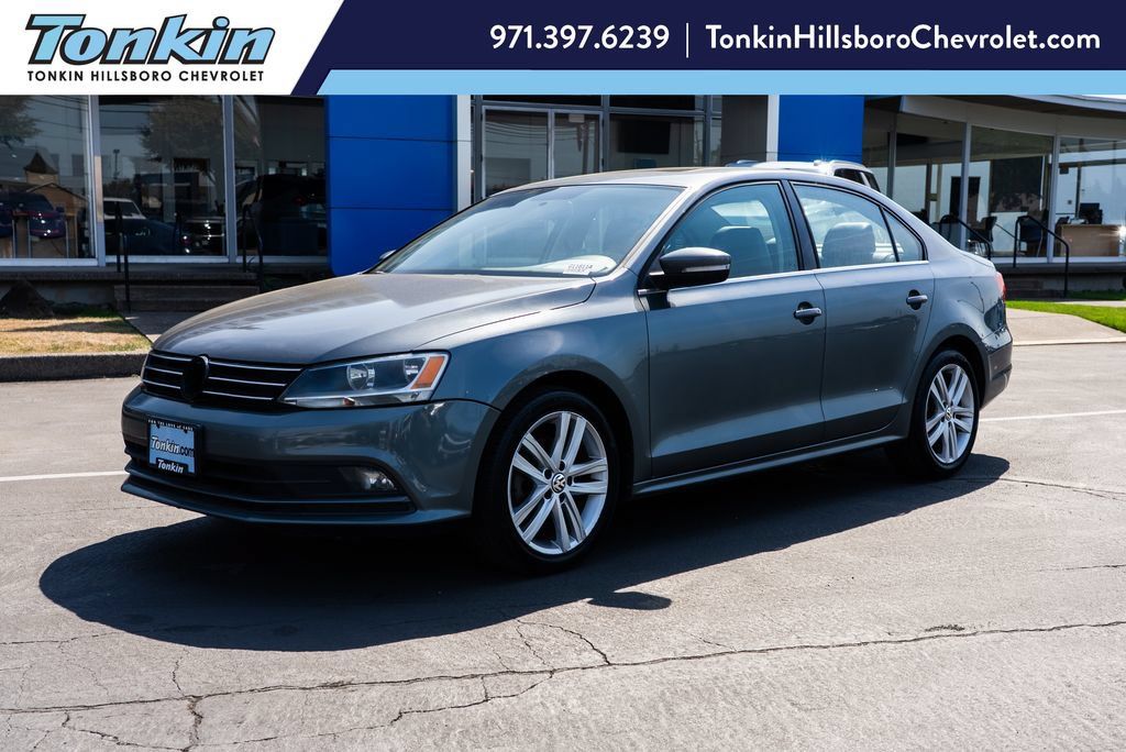 Used 2015 Volkswagen Jetta TDI SEL FWD image 1