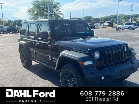 Used 2020 Jeep Wrangler Unlimited Sport AWD/4WD image 1