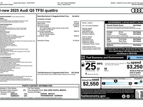 Used 2025 Audi Q5 Premium w/ Convenience Package image 2
