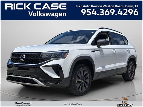 Certified 2023 Volkswagen Taos S w/ Driver Assistance Package FWD image 1