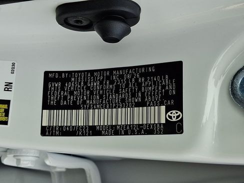 New 2026 Toyota Corolla SE FWD image 23