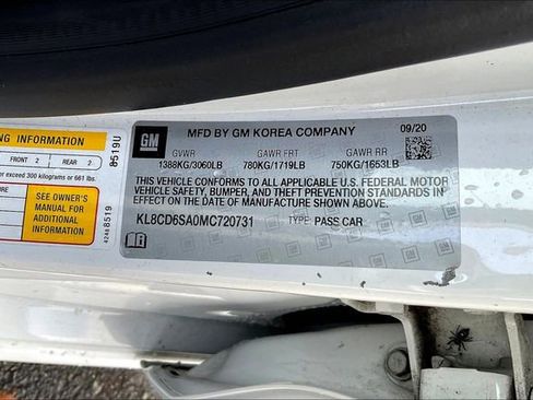 Used 2021 Chevrolet Spark LT image 48