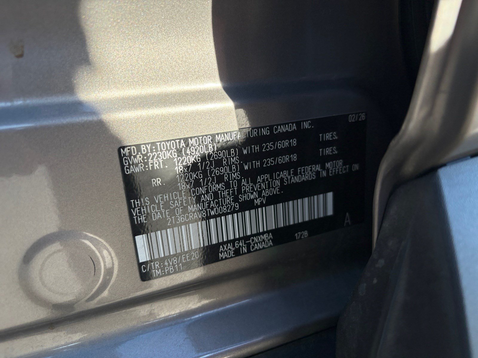 Certified 2026 Toyota RAV4 XLE Premium AWD/4WD image 32