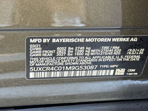Used 2021 BMW X5 sDrive40i w/ Premium Package image 29