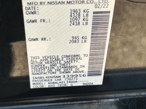 Used 2022 Nissan Altima 2.5 SV FWD image 36