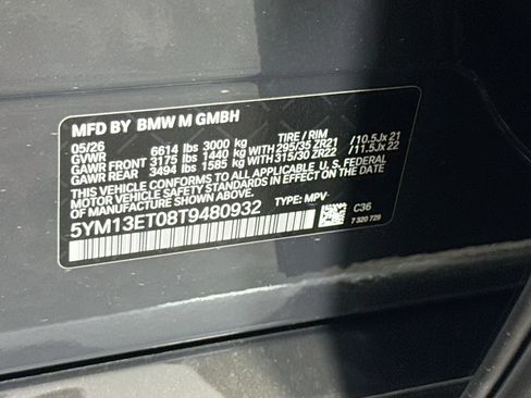 New 2026 BMW X5 M Competition w/ Executive Package AWD/4WD image 34