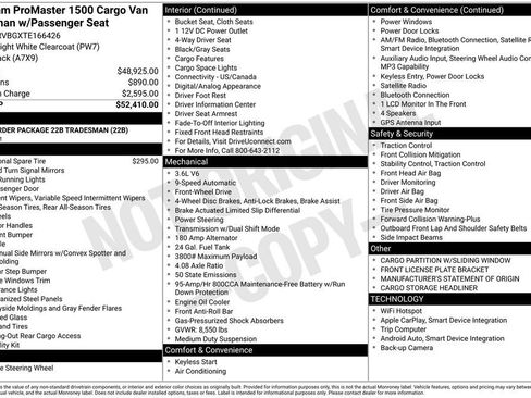 New 2026 RAM ProMaster 1500 image 3