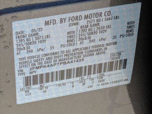 Used 2023 Ford Edge ST AWD/4WD image 21