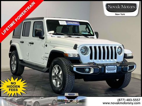 Used 2022 Jeep Wrangler Unlimited Sahara w/ Cold Weather Group image 1