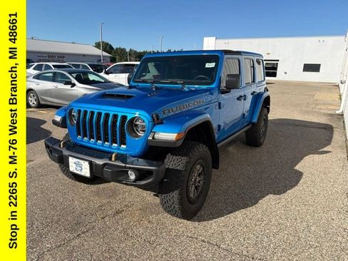 Used 2021 Jeep Wrangler Unlimited Rubicon w/ Trailer Tow Package AWD/4WD image 7