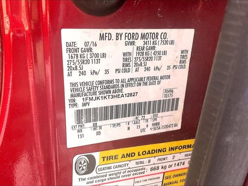 Used 2017 Ford Expedition EL Limited image 27