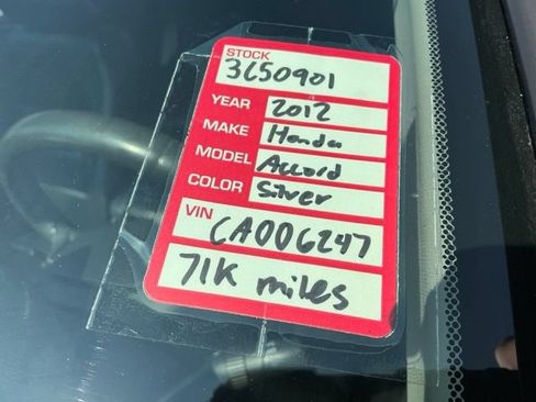 Used 2012 Honda Accord EX-L image 29