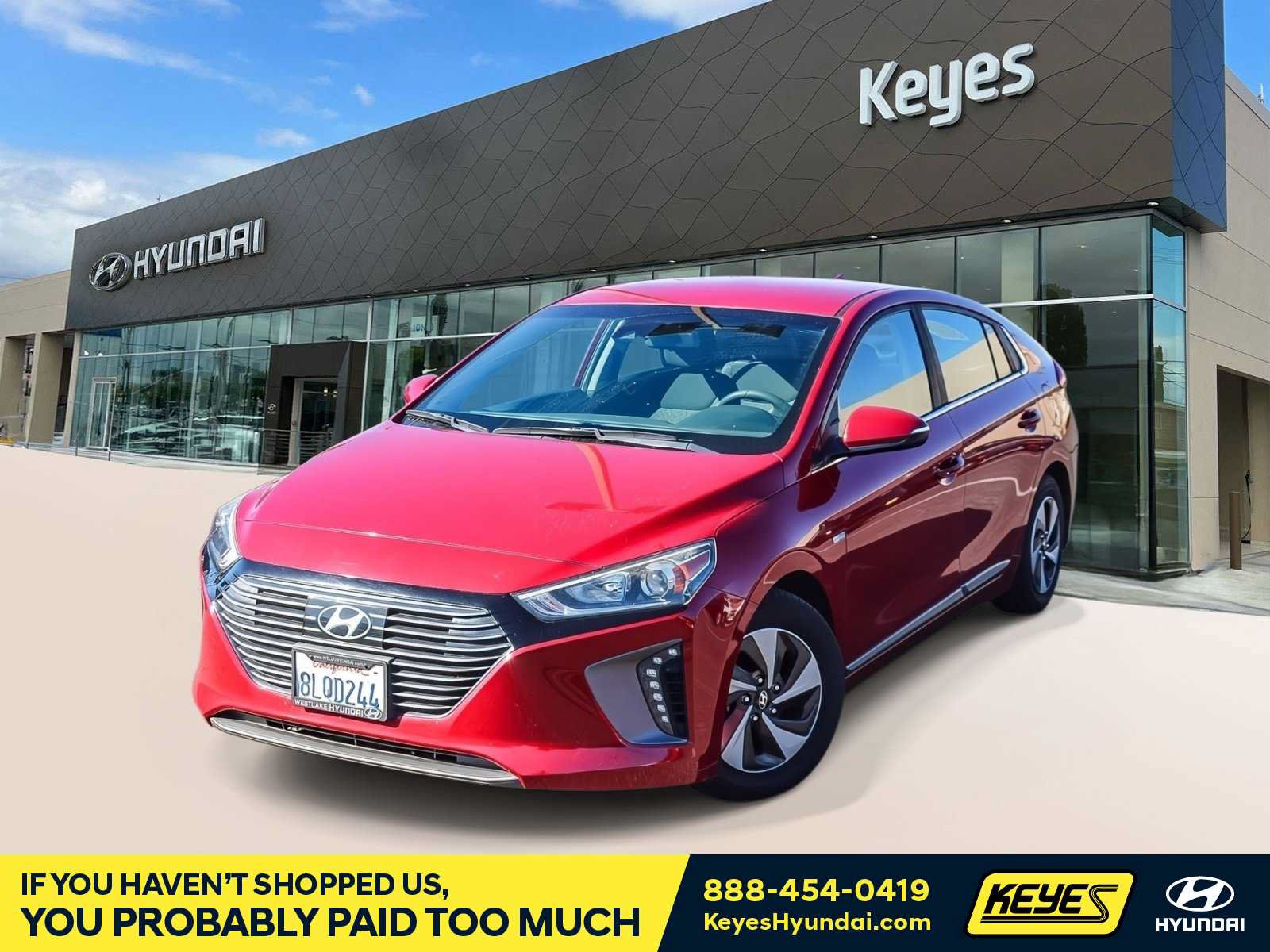 Used 2019 Hyundai Ioniq SEL FWD image 1