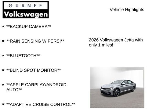 New 2026 Volkswagen Jetta Sport image 7