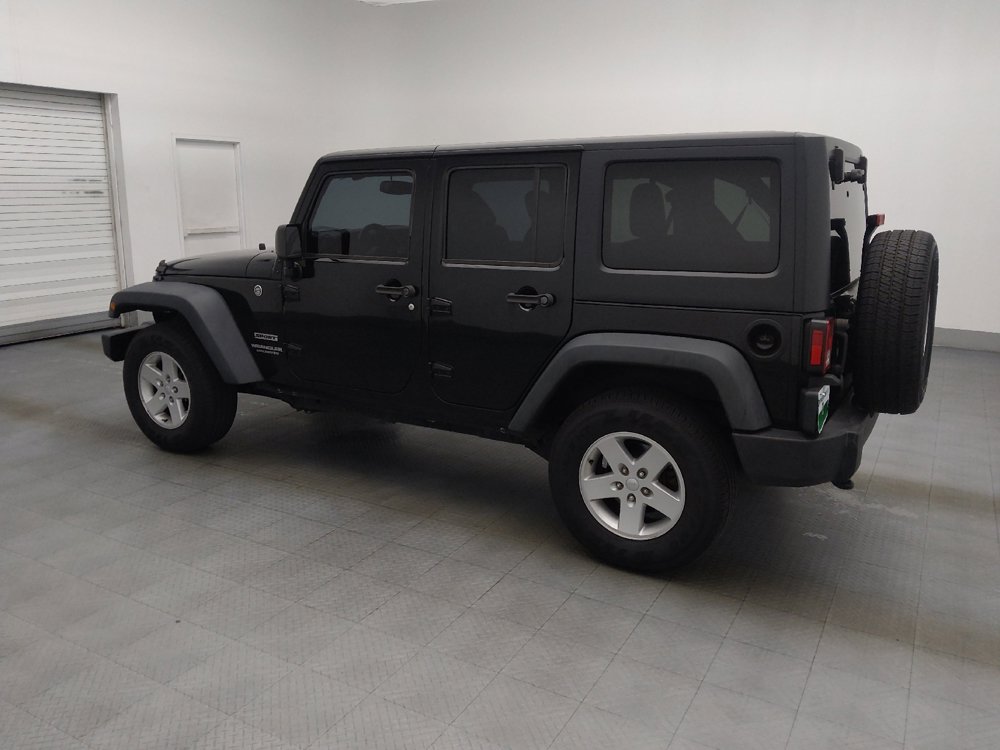 Used 2017 Jeep Wrangler Unlimited Sport w/ Quick Order Package 24S AWD/4WD image 3