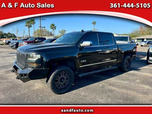 Used 2018 Chevrolet Silverado 1500 LTZ w/ Texas Edition AWD/4WD image 1