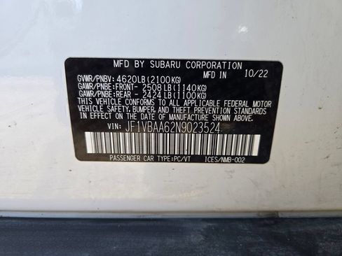 Used 2022 Subaru WRX AWD/4WD image 29