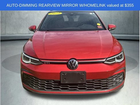 Used 2023 Volkswagen GTI SE w/ Black Wheel Package FWD image 7