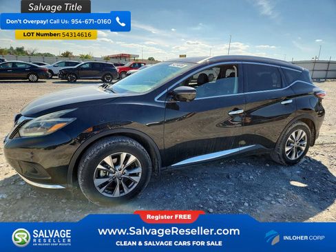 Used 2018 Nissan Murano SL w/ Moonroof Package AWD/4WD image 1