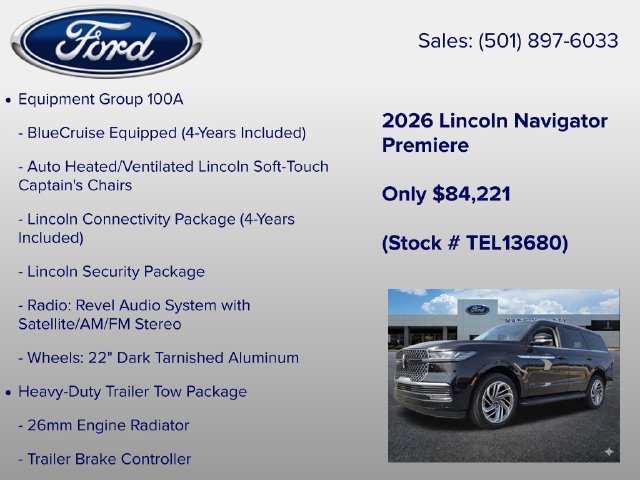 New 2026 Lincoln Navigator Premiere AWD/4WD image 6