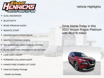 Used 2022 Nissan Rogue Platinum