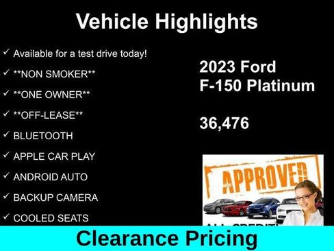 Used 2023 Ford F150 Platinum image 10