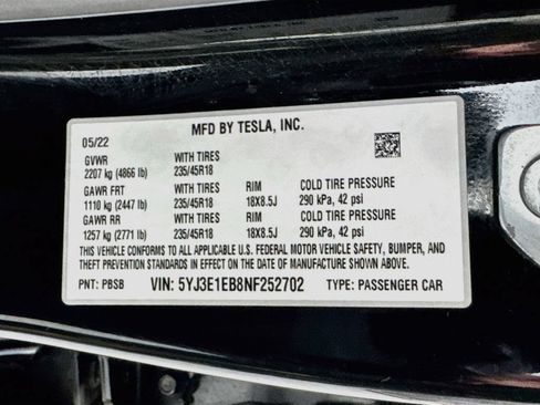 Used 2022 Tesla Model 3 Long Range AWD/4WD image 26