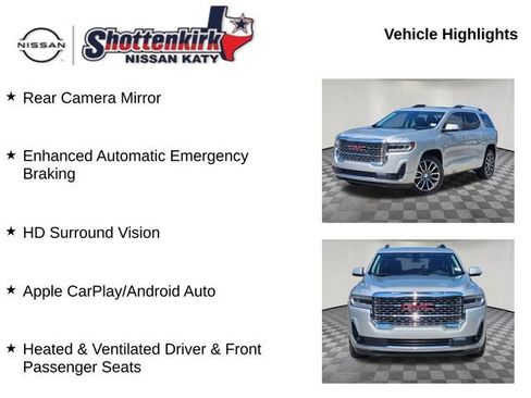 Used 2020 GMC Acadia Denali w/ Technology Package FWD image 25